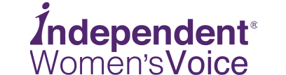 logo for independent womens voice